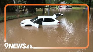 Hurricane Helene Flooding Damage in Atlanta Georgia [upl. by Thomasa905]