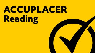 ACCUPLACER Reading Comprehension  ACCUPLACER Study Guide [upl. by Arianie]