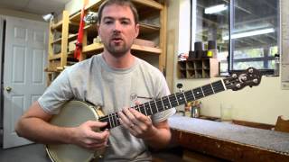 6 String Banjo with Short Top String [upl. by Sturdivant253]