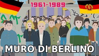 La STORIA del MURO di BERLINO [upl. by Aidnac]