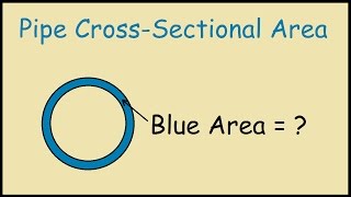 Pipe Cross Sectional Area [upl. by Milone]