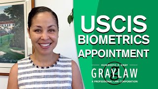 USCIS Biometrics Appointment  US VISA GN  Biometrics Good News  GrayLaw TV [upl. by Aihsitan]