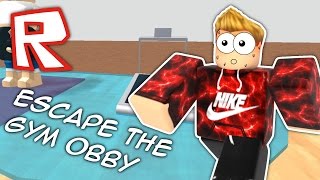 ESCAPE THE GYM OBBY  Roblox [upl. by Rasia]