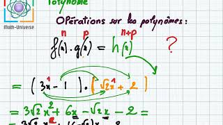 polynômes 2eme sciences et info [upl. by Studdard]