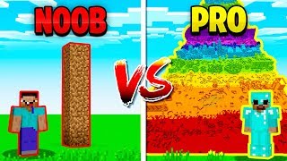 MINECRAFT NOOB vs PRO TALLEST TOWER [upl. by Lebazi]