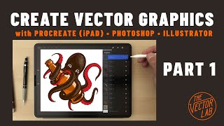 How to Create Vector Graphics Tutorial Part 1 [upl. by Annoj314]