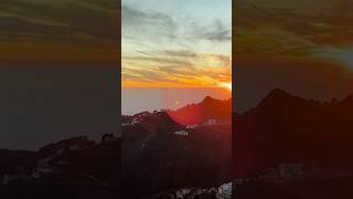 Mussoorie sun set view mussoorie adventure travel [upl. by Airehc]