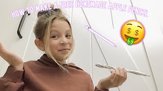 DIY Apple Pencil How to make a homemade Apple Pencil in 2 minutes [upl. by Linden]