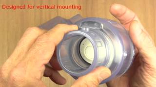 Clear PVC non return valve [upl. by Nimrac]