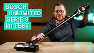 Bosch Unlimited Serie 8 im Test  Der beste AkkuStaubsauger für Teppich [upl. by Louls]