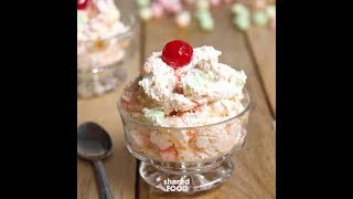 Ambrosia Salad Recipe  Shared Food [upl. by Einhoj]