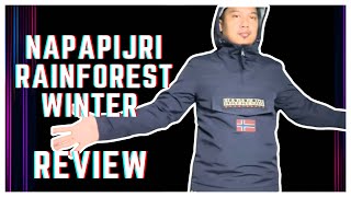 NAPAPIJRI RAINFOREST WINTER NAVY REVIEW [upl. by Cob470]