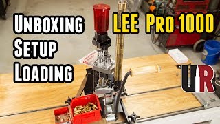 LEE Pro 1000 Unboxing Overview Setup Loading 45 ACP [upl. by Ashbaugh233]