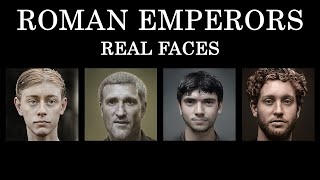 Roman Emperors  Real Faces  Ancient Rome [upl. by Nabla615]