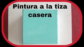 Como hacer pintura a la tiza casera [upl. by Kiersten453]