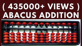 How to add in Abacus  Abacus Addition  Abacus Lesson 2 [upl. by Trab290]