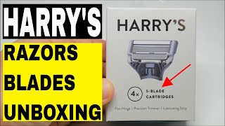 Harrys Razors Blades  Unboxing [upl. by Terrill499]