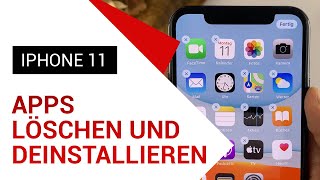 iPhone 11 Apps löschen und deinstallieren [upl. by Naimad]