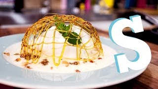 Floating Island Recipe  Sorted Food [upl. by Bills]