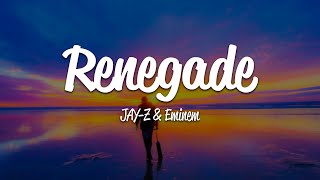 JAYZ  Renegade Lyrics ft Eminem [upl. by Yehudi]