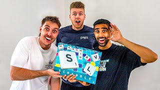 SCRABBLE SHOWDOWN w LAZARBEAM amp LACHLAN [upl. by Coop604]