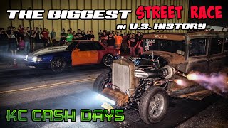 The Biggest STREET RACE in US HISTORY [upl. by Veneaux]