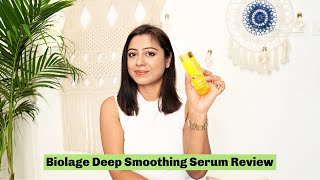 Biolage Deep Smoothing Serum Review  Soumali Adhikary [upl. by Audi]