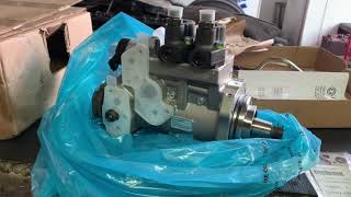 DD15 High pressure fuel pump how to remove and setup for installation [upl. by Isla975]