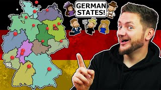 Every GERMAN State Explained Pronunciation amp Bundesländer [upl. by Karub]