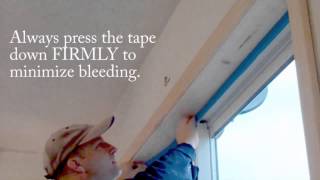 How to Use Blue Painters Tape House Painting Tips [upl. by Adaran]