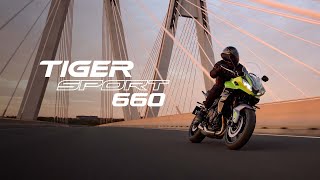 Introducing the NEW Triumph Tiger Sport 660 [upl. by Synned992]