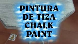 Como Hacer Pintura De Tiza Chalk Paint Casera  HOW TO MAKE CHALK PAINT [upl. by Anastasia]