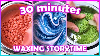 30 Minutes Satisfying Waxing Storytime ✨😲 143 My Ex Tried To Kidnap Me [upl. by Ladd962]