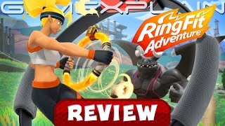 Ring Fit Adventure is a Real Workout  REVIEW Nintendo Switch [upl. by Anialad198]