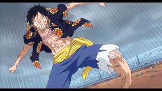 Luffy vs Doflamingo  Choque del Haki del Rey [upl. by Jeanette]