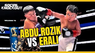 ABDU ROZIK VS ERALI  SOCIAL KNOCKOUT 3 [upl. by Suilenrac]