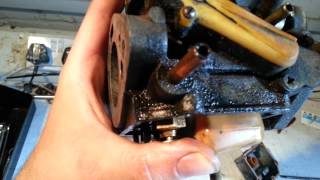 Stromberg carburettor fuel leak repair [upl. by Busey255]