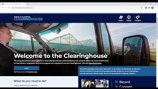 FMCSA Clearinghouse Registration Guide for Employers  Rules and Regulations  CNS [upl. by Onileba]