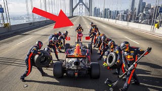 USA Roadtrip to Season Launch 2023  Oracle Red Bull Racing [upl. by Ahsilem]