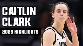 Caitlin Clark 2023 NCAA tournament highlights [upl. by Nnaycnan839]