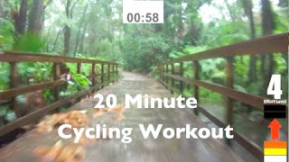 20 Minute Indoor Cycling Workout [upl. by Sugden]