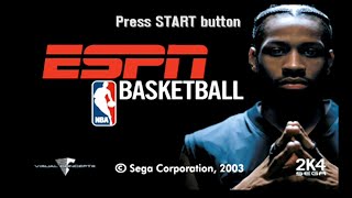 ESPN NBA Basketball  Gameplay PS2 [upl. by Josepha]