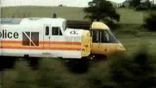 British Railways Advert  HST v Class 37 Police Car [upl. by Noet]