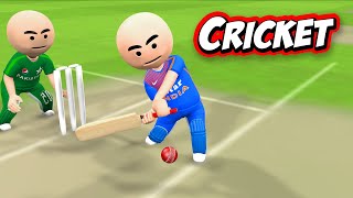 3D ANIM COMEDY  CRICKET  INDIA VS PAKISTAN  LAST OVER [upl. by Cut]