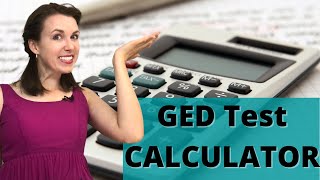 GED Math Part 1  How to use the CALCULATOR for the Test [upl. by Ltsyrk]