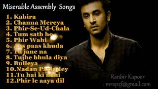 Ranbir kapoor sad jukebox [upl. by Assilram]