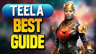 TEELA GOREMANE  RAIDS MOST BUFFED CHAMPION Guide amp Build [upl. by Rutherford641]