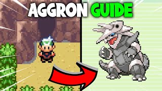 HOW TO GET AGGRON ON POKEMON EMERALD [upl. by Nichani]