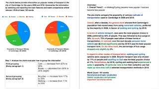 IELTS Academic Writing Task 1  Pie Charts [upl. by Nomrac]