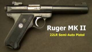 Ruger Mark II Pistol Review [upl. by Rdnaskela]